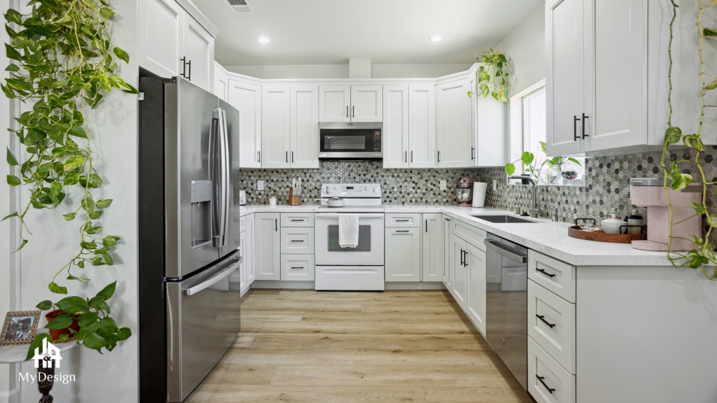 Kitchen in the Granada Hills ADU