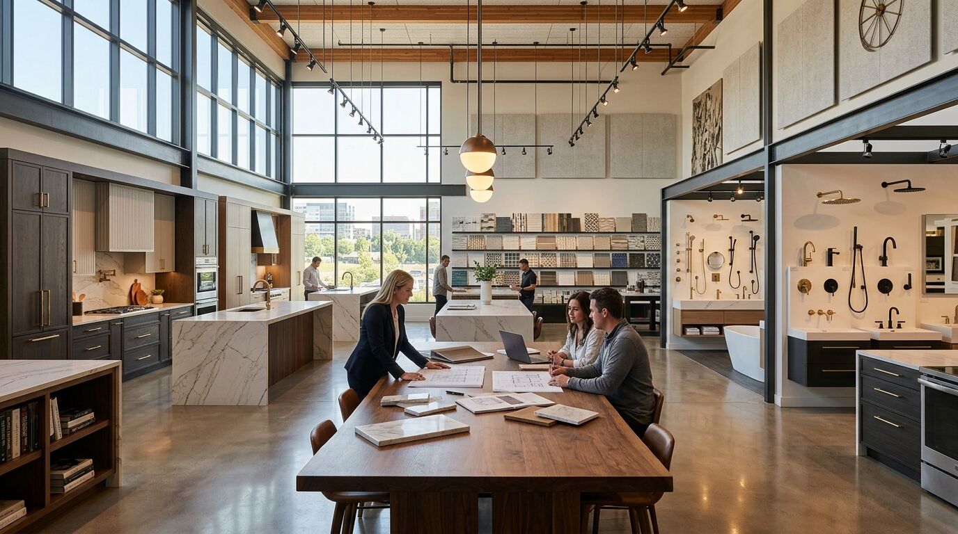 H&A My Design 5,000 sq ft design showroom in Canoga Park